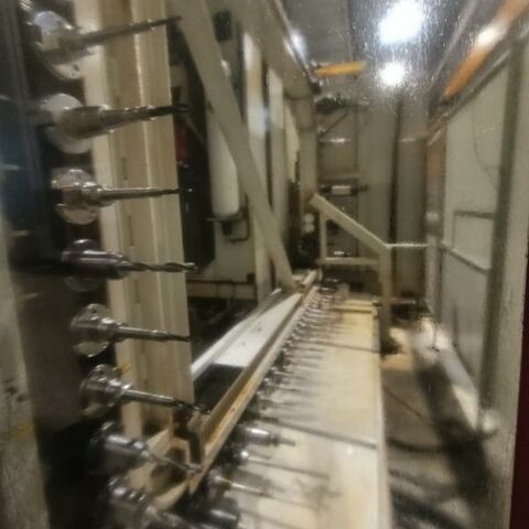 STARRAG HECKERT CWK 1250 16 i- M Fanuc Metal Processing Boring mills / Machining Centers / Drilling machines Machining Center - Horizontal 80 tool position ATC. We will supply 300 pieces SK50 holders along with the
machine. Measuring tracer Renishaw, Cooling trough spindle and filtering
arrangement, 50 bar, Chip conveyor and exhaust ventilation.
Machine has worked for 28.000 spindle hours.
Control: Fanuc 16i-M. Germany