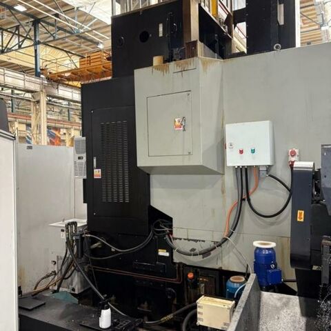 YU SHINE VL 1200 ATC 0i-TD Fanuc Metal Processing Lathes Vertical Turret Lathe - Single Column CNC vertical lathe with 12 positions ATC. Spindle reception is BT 50.
Control: Fanuc 0i-TD Taiwan