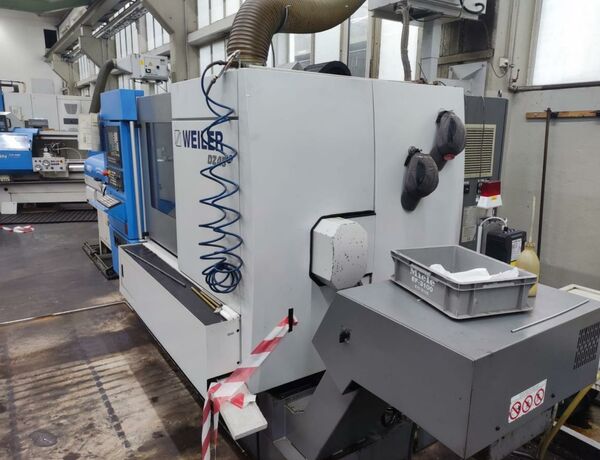 WEILER DZ 45 840 D Siemens Metal Processing Lathes CNC Lathe CNC - Lathe with sub spindle. Control Siemens 840 D. Machine has Y- axe and
live tooling. We supply an IEMCA VIP 80 bar loader along with the machine and
many accessories. Germany
