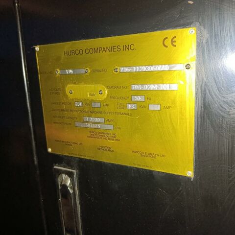 HURCO TM6 ultimax Hurco Metallbearbeitungsmaschinen Drehmaschinen CNC Drehmaschine Mit 12- fach Revolver und Stangenlader. Taiwan