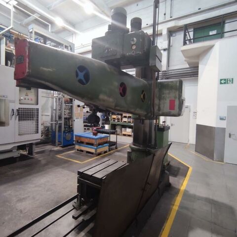KOLB HKH 60  Metallbearbeitungsmaschinen Bohrwerke / Bearbeitungszentren / Bohrmaschinen Radialbohrmaschine Mit Würfeltisch. Deutschland