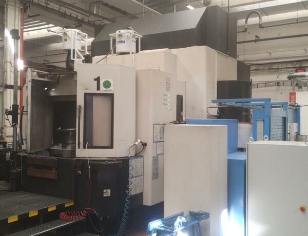 MAZAK INTEGREX E 1060V6 640MPlus Metallbearbeitungsmaschinen Fräsmaschinen Bearbeitungszentrum - Universal Fräs- und Drehzentrum mit 5 gesteuerten Achsen. Steuerung: Mazatrol 640 MPlus.
Maschine ist mit IKZ mit Nebelabsaugung und ist vorbereitet für Renishaw OMP. Japan