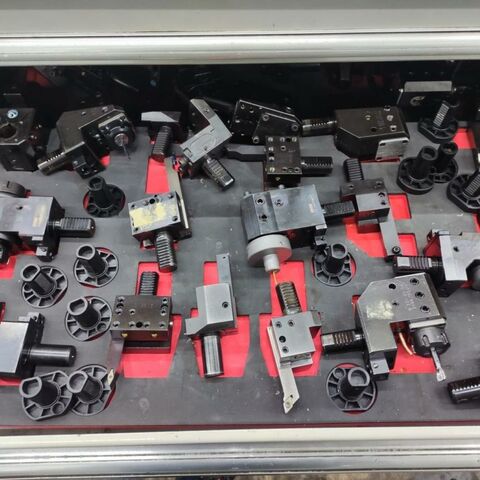 WEILER DZ 45 840 D Siemens Metal Processing Lathes CNC Lathe CNC - Lathe with sub spindle. Control Siemens 840 D. Machine has Y- axe and
live tooling. We supply an IEMCA VIP 80 bar loader along with the machine and
many accessories. Germany
