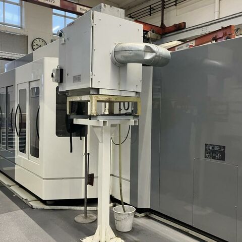 MATSUURA Cublex 63 840DI Siemens Metallbearbeitungsmaschinen Bearbeitungszentrum Bearbeitungszentrum  5 Achs 5 Achs Bearbeitungszentrum mit Schwenk- Drehtisch. Steuerung Siemens 840DI.
Maschine wird mit einem umfangreichen Ersatzteilpaket geliefert. Die Maschine
hat IKZ und eine Absaugung. Japan