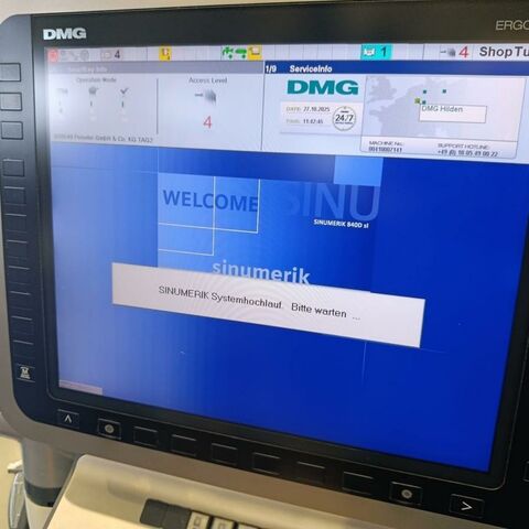 GILDEMEISTER CTX Beta 800 840D Siemens Metal Processing Lathes CNC Lathe Machine has 6 live tooling positions Germany