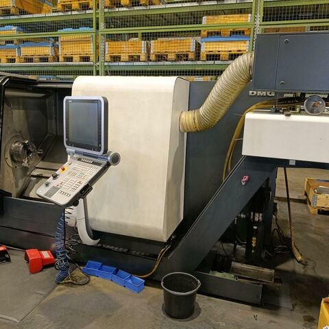 GILDEMEISTER CTX Beta 800 840D Siemens Metal Processing Lathes CNC Lathe Machine has 6 live tooling positions Germany