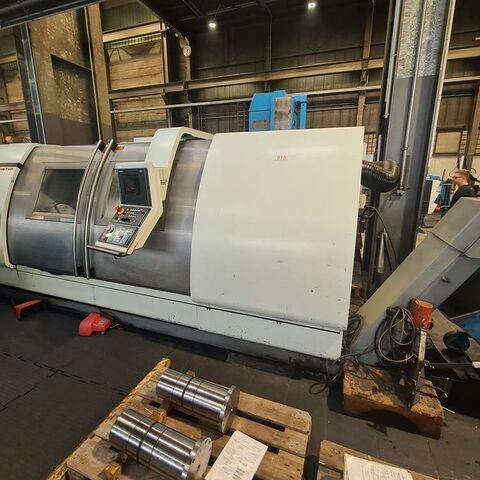 GILDEMEISTER CTX 600 E Serie 2 CNC Pilot Heidenhain Metallbearbeitungsmaschinen Drehmaschinen CNC Drehmaschine CNC - Drehmaschine
GILDEMEISTER - CTX 600 E Serie 2
Mit Dreibackenfutter 400 mm und selbstzentrierender Lünette. Deutschland