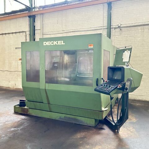 DECKEL FP5A CNC  Metal Processing Milling machines Universal Milling Machine CNC milling machine with Dialog 11 control, housing arround working area and
tool change with 30 pos. Germany