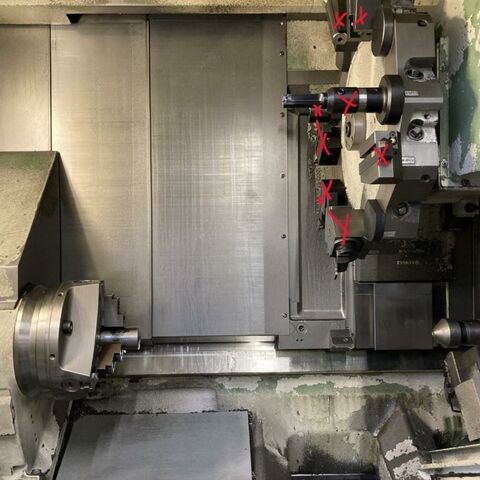 VDF-BOEHRINGER VDF 250 Cm 840 C Siemens Metallbearbeitungsmaschinen Drehmaschinen CNC Drehmaschine Schrägbettmaschine mit Späneförderer und 12-fach Revolver.
Zubehör: Hydraulischer Reitstock und Kraftspannfutter.
Steuerung: Siemens 840 C Deutschland