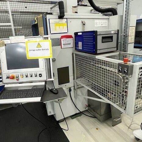 PASO Micro Eckelmann Metal Processing Lathes Vertical Turning Machine Vertical polishing machine. Control: Eckelmann Germany