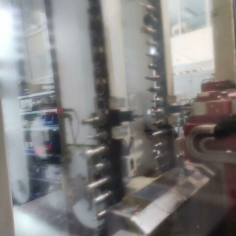 DIXI (CH) 400 TPA 15i-M Fanuc Metal Processing Boring mills / Machining Centers / Drilling machines Machining Center - Horizontal CNC- JIG BORER !
200 tool position ATC. We will supply 90 holders along with the machine.
Measuring tracer Renishaw, Cooling trough spindle and filtering arrangement, 12
bar, Chip conveyor and exhaust ventilation.
Machine was complete refurbished in 2017 and has only worked 4800 spindle hours
since that date. Control: Fanuc 15 i-M. Switzerland