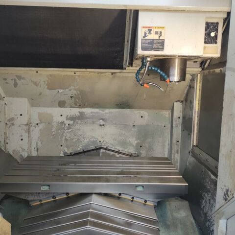 HITACHI-SEIKI VS 50 18 M Fanuc Metal Processing Milling machines milling machining centers - vertical Vertical machining center with Fanuc 18M control, cooling through spindle, ATC
for ISO 40 tool holders and many holders. Japan