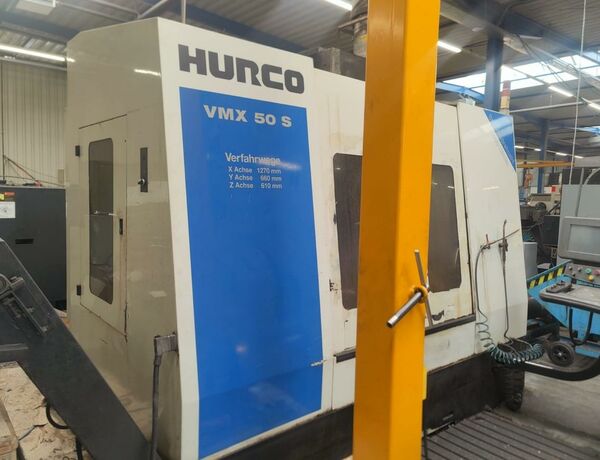 HURCO VMX 50  Metal Processing Milling machines milling machining centers - vertical Control: Hurco Ultimax. Machine has an additional 4th horizontal turning axe. Taiwan