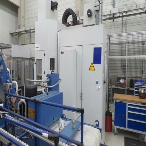 SCHUSTER P30 S 840 DSL Metal Processing Lathes Vertical Turning Machine Vertical ring turning center with ATC. Control: Siemens 840 DSL Germany