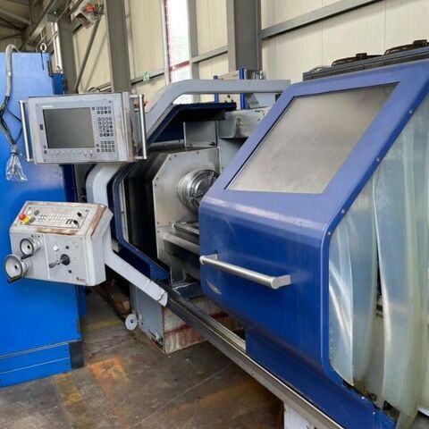 SEIGER SLZ 420Ex1000 HH MPlus Metal Processing Lathes Lathe -  cycle-controlled Teach in lathe with Heidenhain MPlus 620 HSCI control. Germany