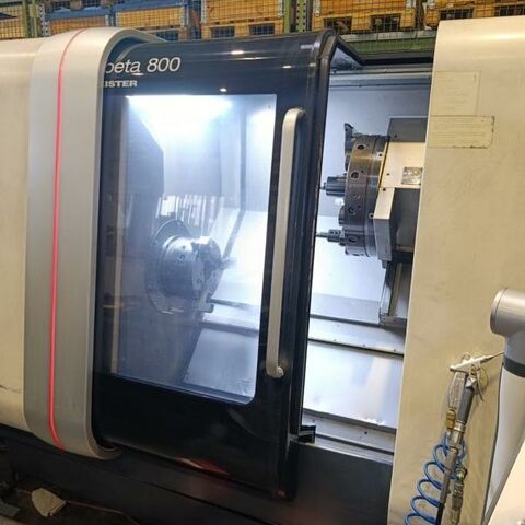 GILDEMEISTER CTX Beta 800 840D Siemens Metal Processing Lathes CNC Lathe Machine has 6 live tooling positions Germany