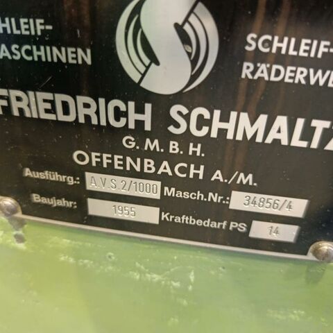 SCHMALZ AVS 2/1000  Metal Processing Grinding machines Surface Grinding Machine - Vertical  Germany