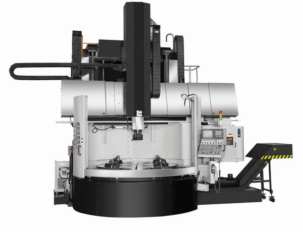 Wirths VTM 2000 CNC(C) Fanuc 0i-D Metallbearbeitungsmaschinen Drehmaschinen Karusselldrehmaschine - Einständer Bei dieser Maschine handelt es sich um eine Neumaschine mit (C) oder ohne
Frässpindel(Preis gilt für Version ohne C- Achse). Die Maschine wird mit vollem
Service und Gewährleistungsumfang durch die Wirths GmbH angeboten.
Steuerung: Fanuc 0i-D.
Maschine wird mit Einhausung und 12/18 (C) Positionen automatischem
Werkzeugwechsler geliefert. Taiwan