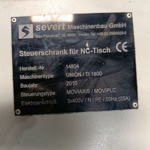 WMW UNION TI 1800 moviaxes SEW Maschinenzubehör Maschinenzubehör etc. Bohrwerkstisch  Deutschland