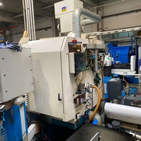 SCHAUDT MIKROSA BWF CERES 330 840D Metal Processing Grinding machines Internal Grinding Machine CNC internal grinding machine with two high frequency grinding spindles.
Control Siemens 840D. Machine has cooling arrangement and spindle cooling. Germany