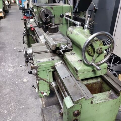 DEMOOR LZS500 x 1500  Metallbearbeitungsmaschinen Drehmaschinen Spitzendrehmaschine Mit Schnellwechselstahlhalter, Futter und Digitalanzeige. Belgien