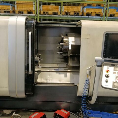 GILDEMEISTER CTX Beta 800 840D Siemens Metal Processing Lathes CNC Lathe Machine has 6 live tooling positions Germany