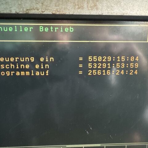 SACHMAN T 314 HS / T22 HS TNC 430 B Metal Processing Milling machines Bed Type Milling Machine - Universal control: Heidenhain TNC 430 B digital. Universal milling head is automatically
swivable and turnable in 1,5° steps. Machine has a 20 position ATC, a chip
conveyor, an adaptable high speed spindle (30.000 rpm) and a mist cooling
arrangement. Machine in program for 25.616 hours. Italy