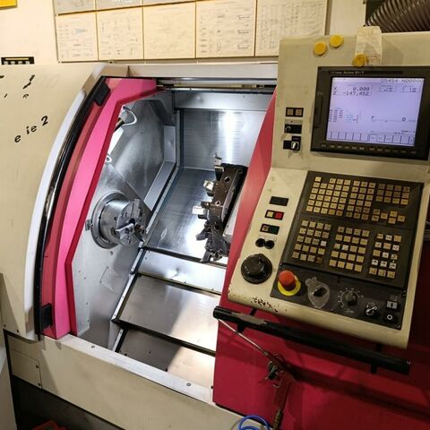 GILDEMEISTER CTX 400 Serie 2 21i-T Fanuc Metal Processing Lathes CNC Lathe Control: Fanuc 21i-T. Machine is with tailstock.
Machine has dust exhaust and chip conveyor. Germany
