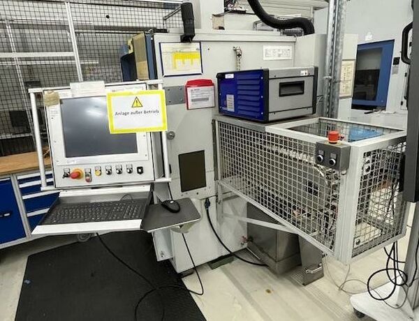 PASO Micro Eckelmann Metal Processing Lathes Vertical Turning Machine Vertical polishing machine. Control: Eckelmann Germany