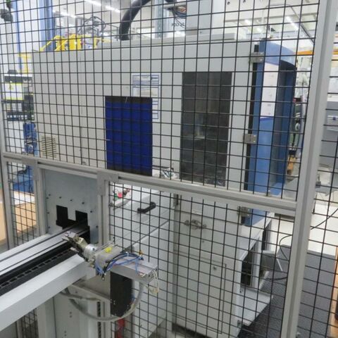 PASO Micro Eckelmann Metal Processing Lathes Vertical Turning Machine Vertical polishing machine. Control: Eckelmann Germany