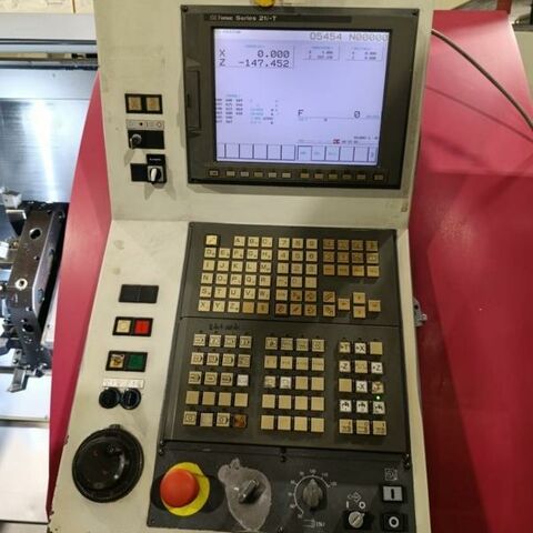 GILDEMEISTER CTX 400 Serie 2 21i-T Fanuc Metal Processing Lathes CNC Lathe Control: Fanuc 21i-T. Machine is with tailstock.
Machine has dust exhaust and chip conveyor. Germany