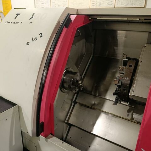 GILDEMEISTER CTX 400 Serie 2 21i-T Fanuc Metal Processing Lathes CNC Lathe Control: Fanuc 21i-T. Machine is with tailstock.
Machine has dust exhaust and chip conveyor. Germany