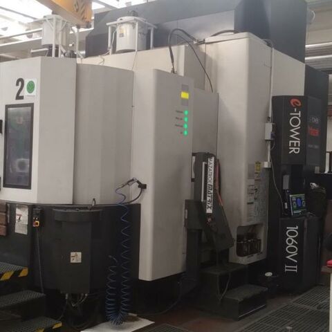 MAZAK INTEGREX E 1060V6 Matrix Metallbearbeitungsmaschinen Fräsmaschinen Bearbeitungszentrum - Universal Fräs- und Drehzentrum mit 5 gesteuerten Achsen. Steuerung: Mazatrol Matrix.
Maschine ist mit IKZ mit Nebelabsaugung und ist vorbereitet für Renishaw OMP. Japan