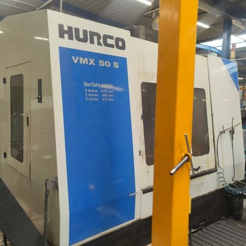 HURCO VMX 50  Metal Processing Milling machines milling machining centers - vertical Control: Hurco Ultimax. Machine has an additional 4th horizontal turning axe. Taiwan