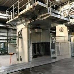 REPKON 2000/800 Siemens Metal Processing Presses Double-Column Presse Machine is with cushion in table (80 t), light guards and Siemens control for
presses. Turkey