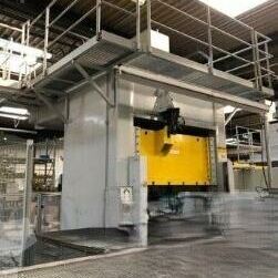 REPKON 2000/800 Siemens Metal Processing Presses Double-Column Presse Machine is with cushion in table (80 t), light guards and Siemens control for
presses. Turkey
