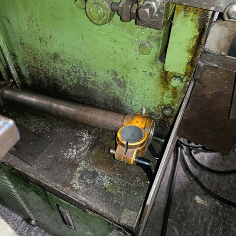 PEDDINGHAUS Peddimaster 40/60H  Metallbearbeitungsmaschinen Blechbearbeitung / Scheren / Biegen / Richten Profilstahlschere - Kombiniert Zubehör: Werkzeugschrank mit div. Stempeln u. Matrizen, Längenanschlag Deutschland