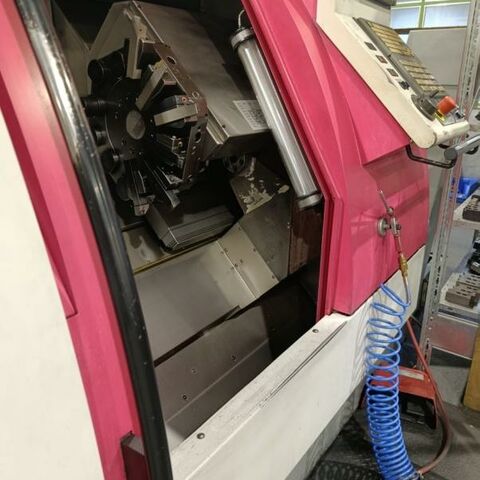 GILDEMEISTER CTX 400 Serie 2 21i-T Fanuc Metal Processing Lathes CNC Lathe Control: Fanuc 21i-T. Machine is with tailstock.
Machine has dust exhaust and chip conveyor. Germany