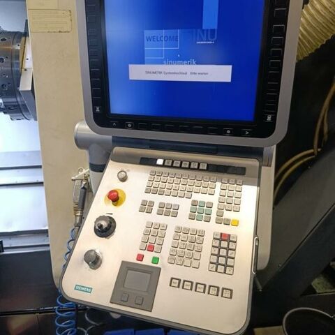 GILDEMEISTER CTX Beta 800 840D Siemens Metal Processing Lathes CNC Lathe Machine has 6 live tooling positions Germany